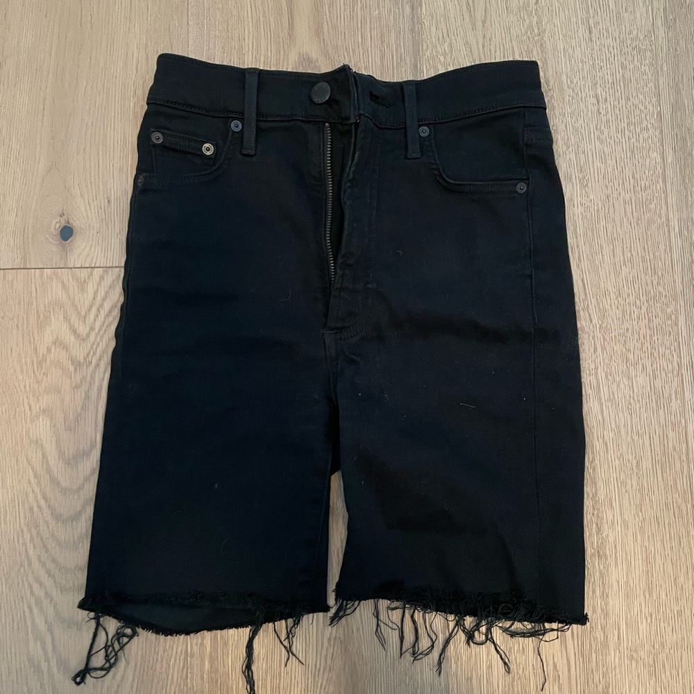 Denim Forum Black Bike Short